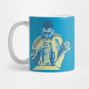 messi is Goat Worldcup Mug